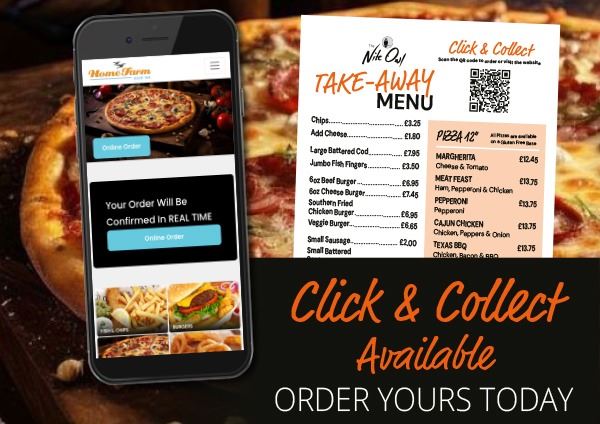 Click & Collect Take-Away Service at Home Farm